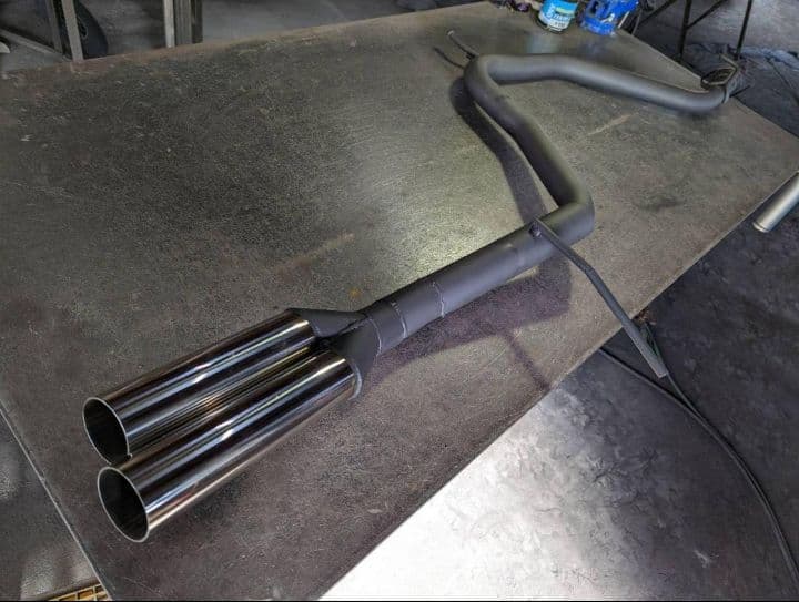 30系アルファード/ヴェルファイア！オリジナルストレートマフラー！リアピース