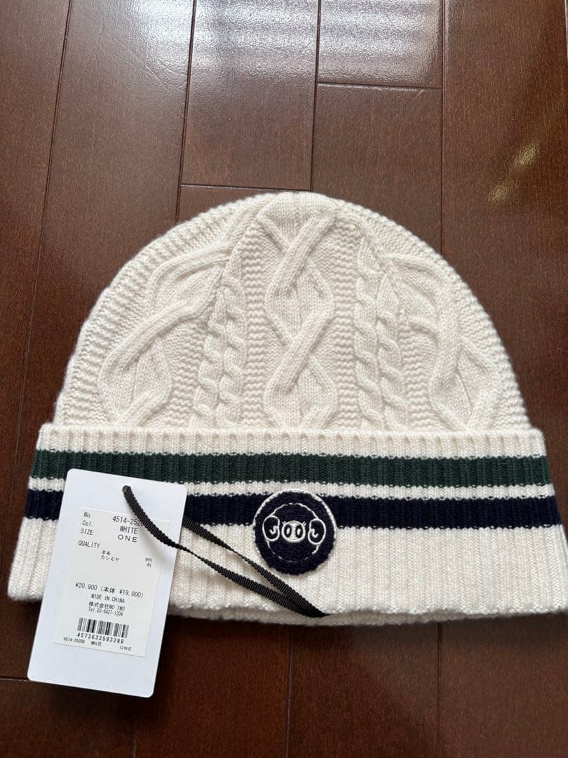 新品タグ付き!CPG GOLFニットキャップ