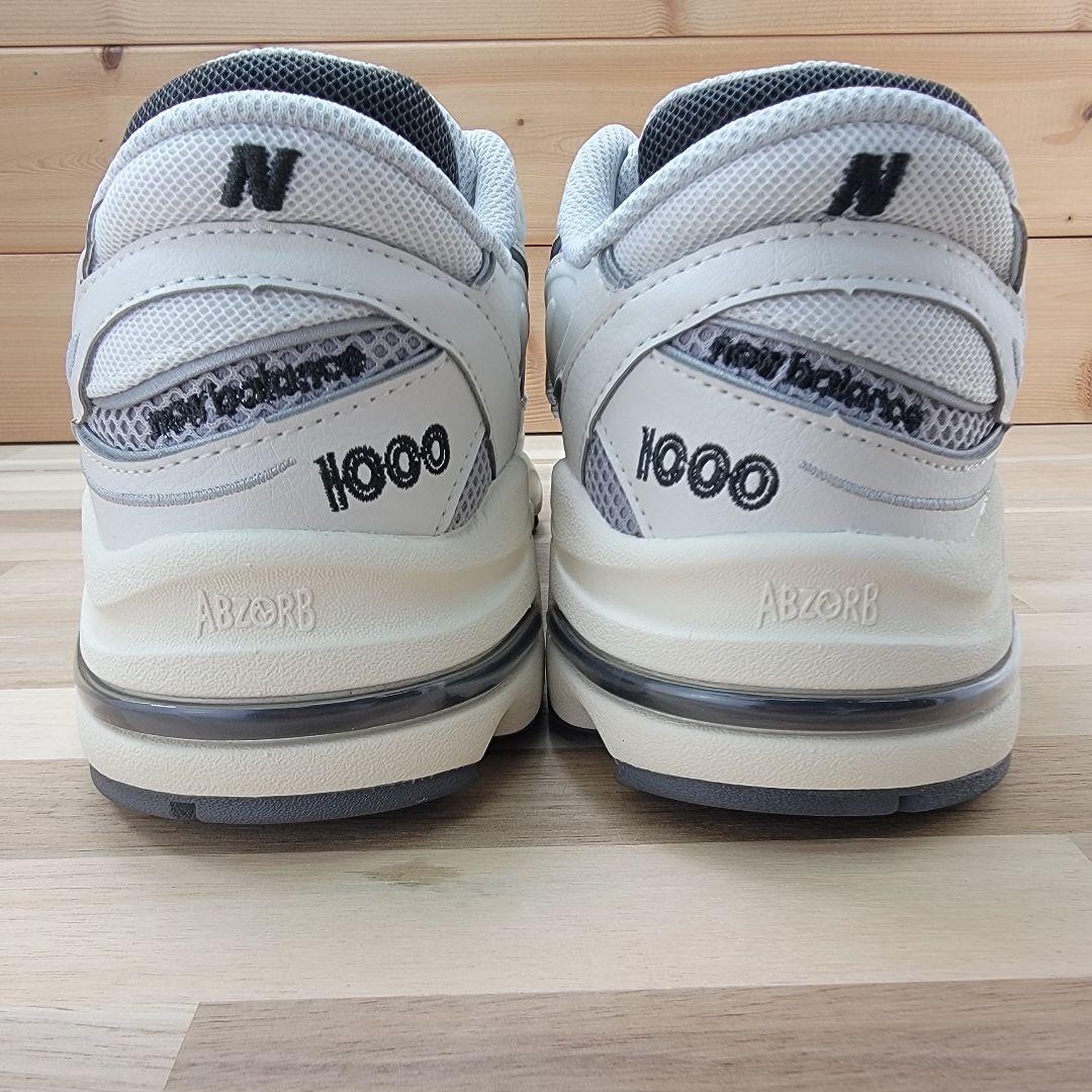 ニューバランス M1000MEW ホワイト/グレー 24.5cm