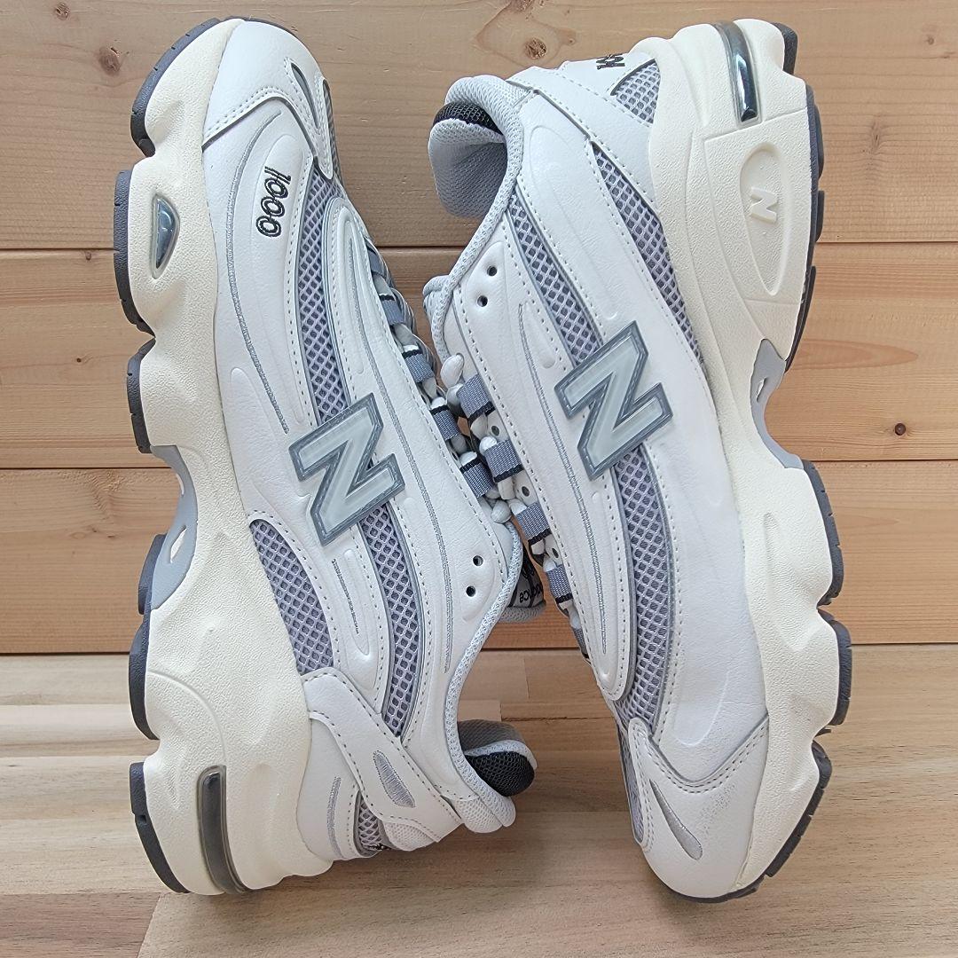 ニューバランス M1000MEW ホワイト/グレー 24.5cm