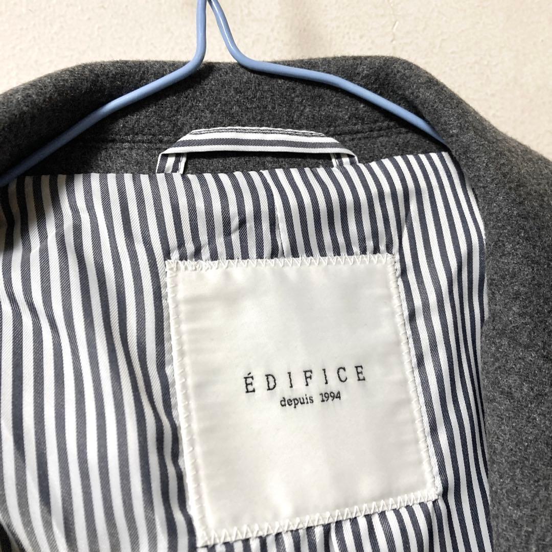 未使用 EDIFICE エディフィス チェスターコートウール ビジネスコート