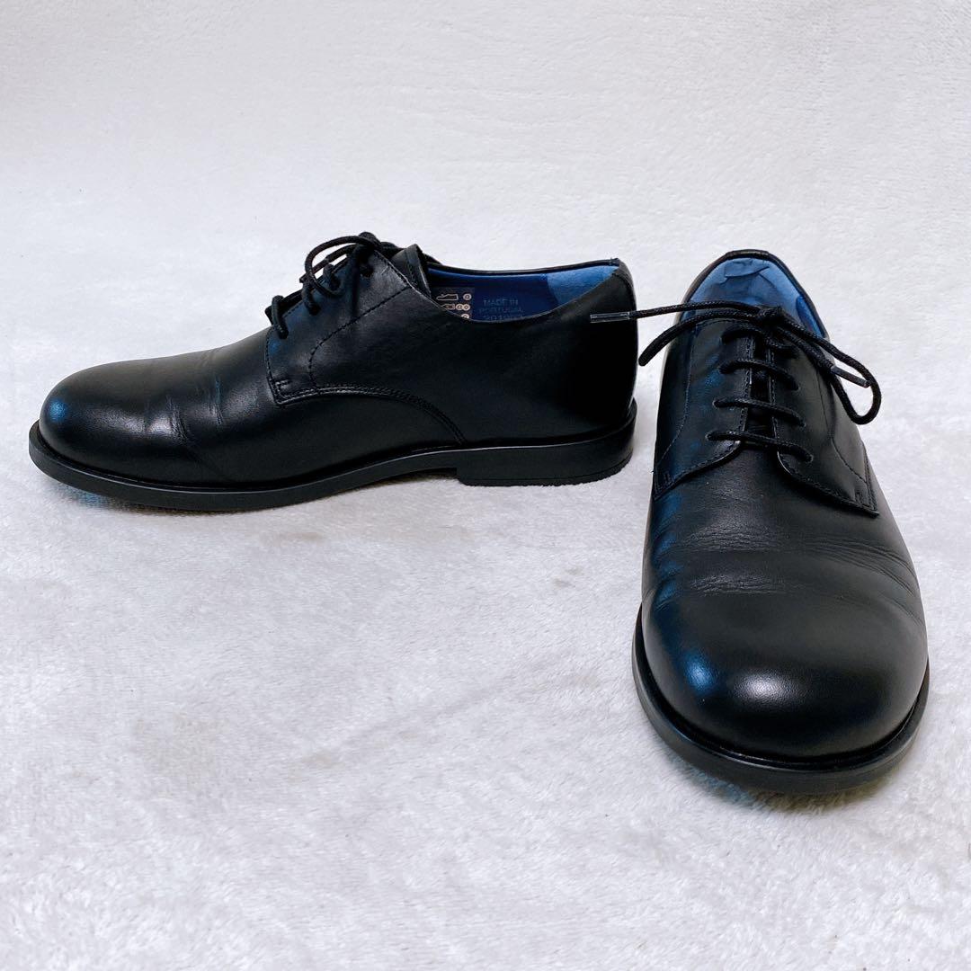 美品　ビルケンシュトック　ジャレン　26cm　40　ブラック　革靴　プレーントゥ