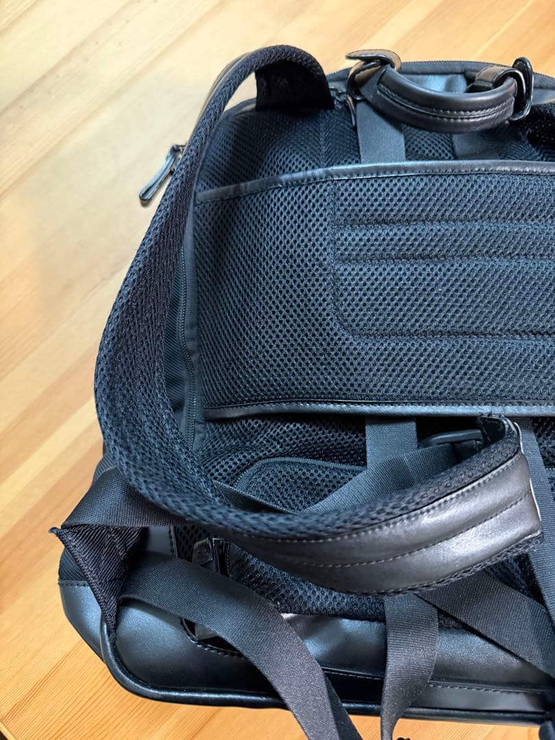 さ*パ様 モンブラン MONTBLANC ナイロンレザー　パックパックリュック