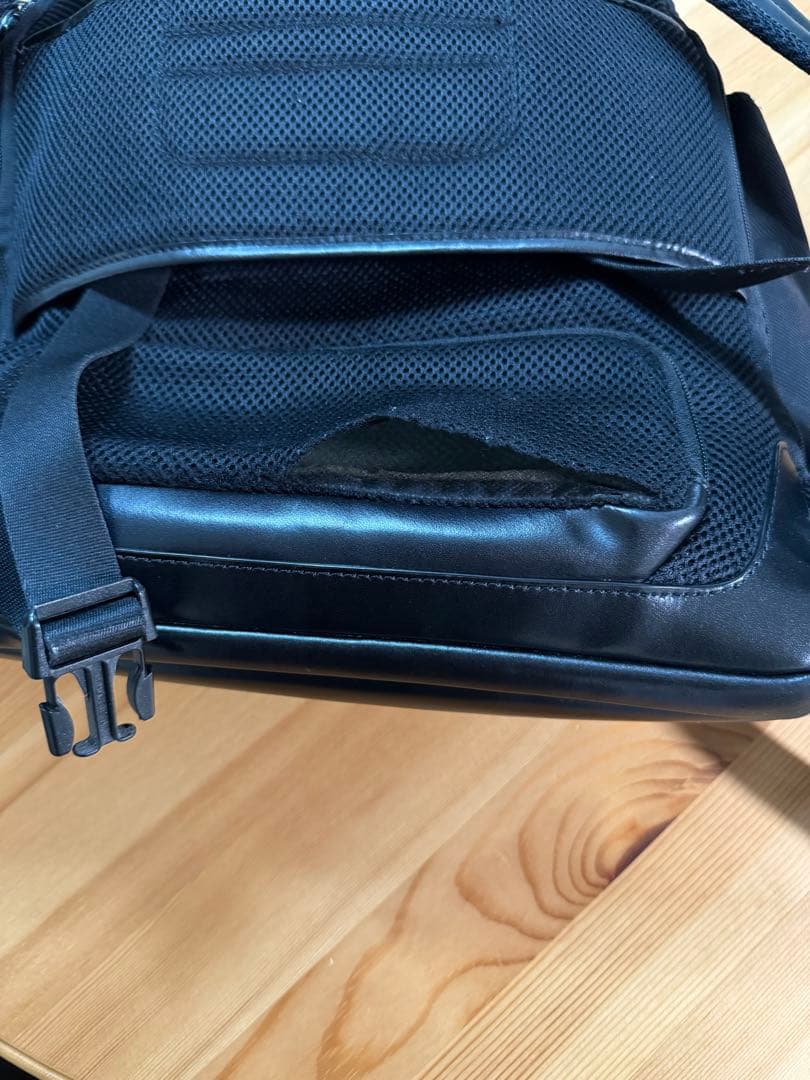 さ*パ様 モンブラン MONTBLANC ナイロンレザー　パックパックリュック