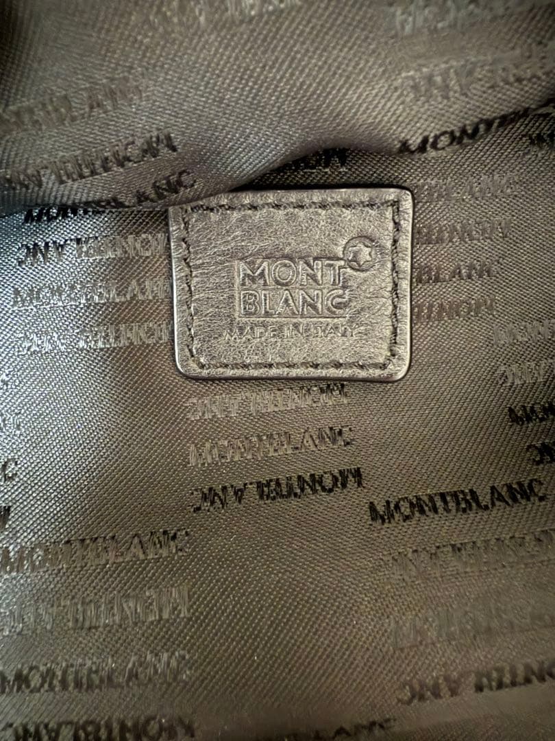 さ*パ様 モンブラン MONTBLANC ナイロンレザー　パックパックリュック