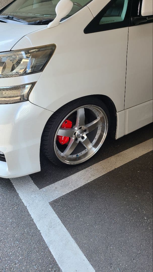 4.4.9様 WEBER ヴェルファイア アルファード20 ブレーキキャリパー