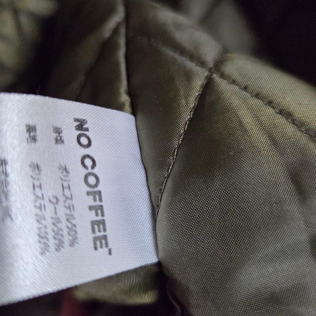【極美品】NOCOFFEE ウールコート ライダース ピーコートXLサイズ