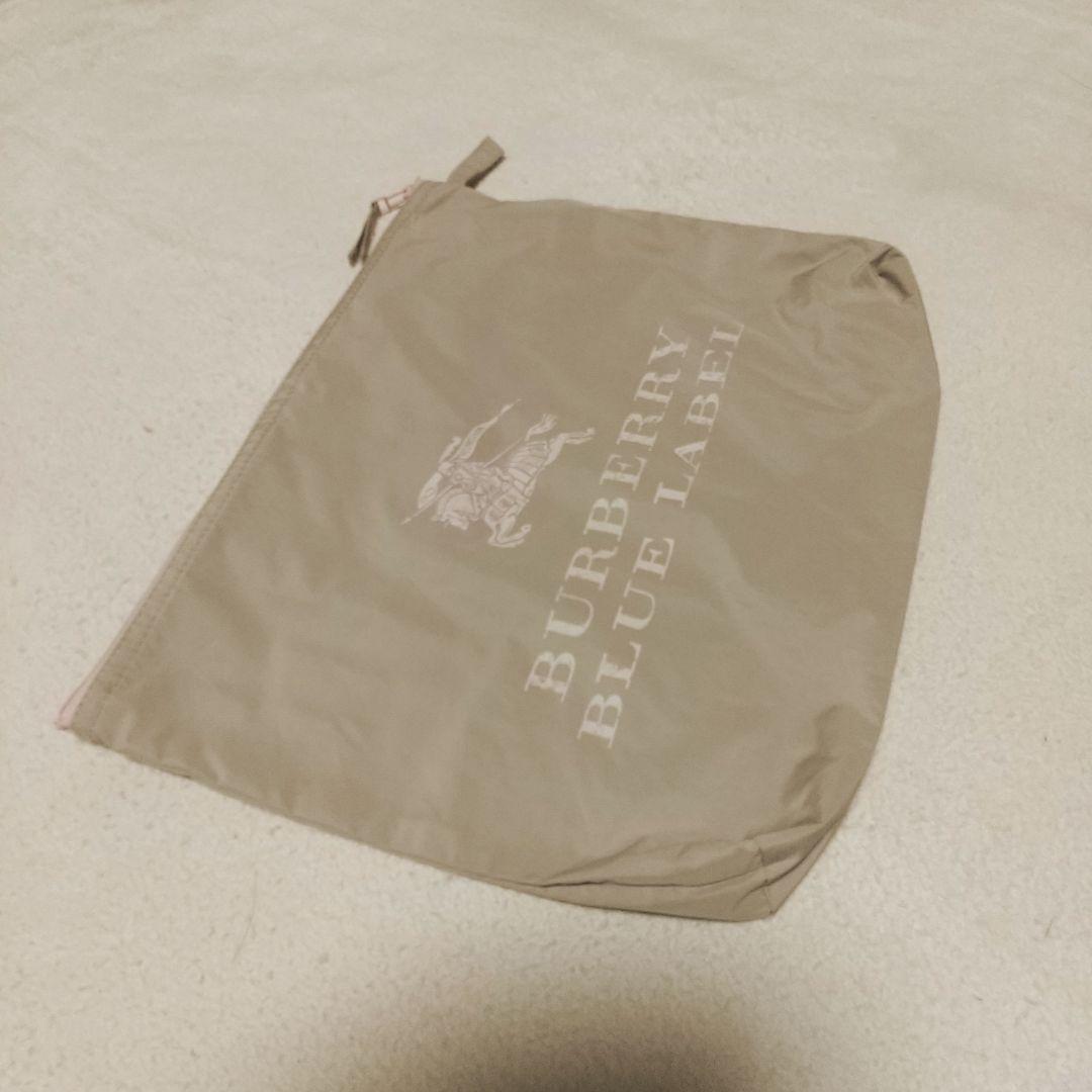 バーバリーブルーレーベル トレンチ レインコート収納ポーチ付き♪