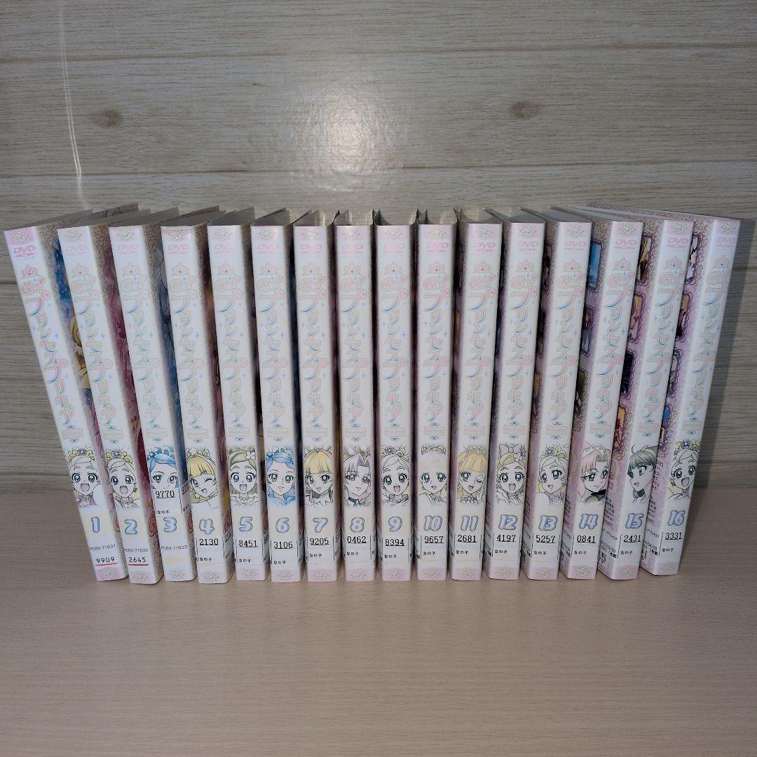 GO プリンセスプリキュア DVD 1~16全巻セット