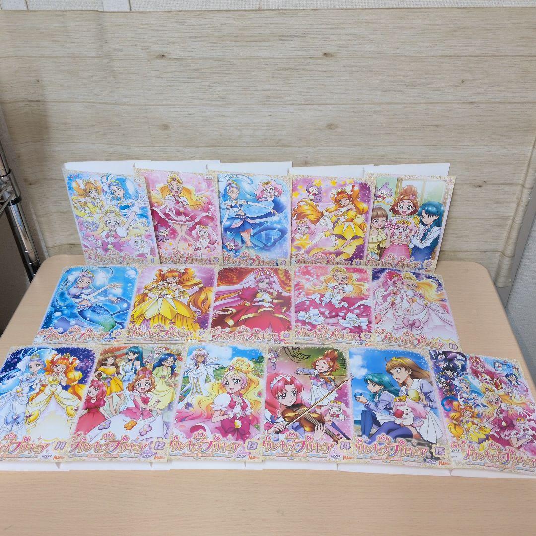 GO プリンセスプリキュア DVD 1~16全巻セット