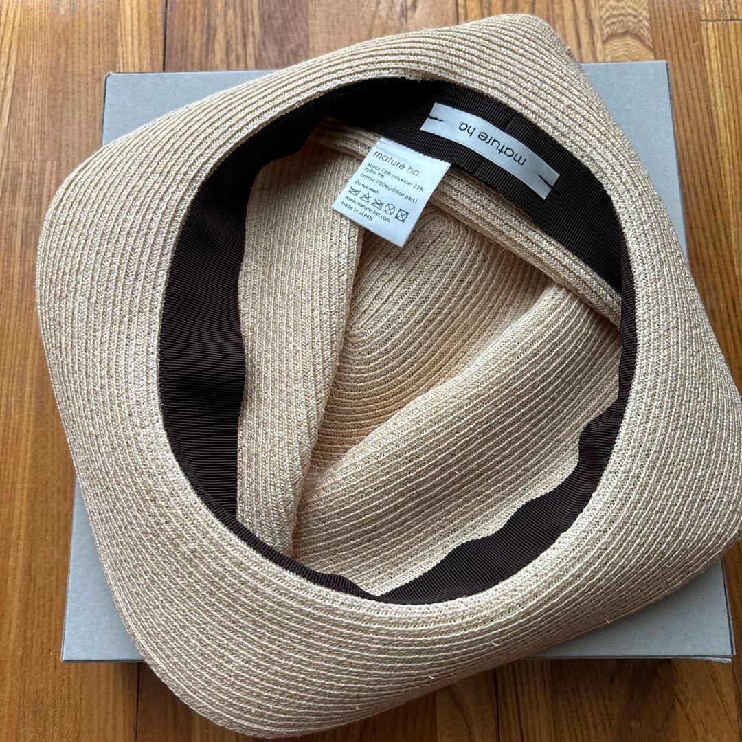 mature ha.マチュアーハ　ボックスハット帽子