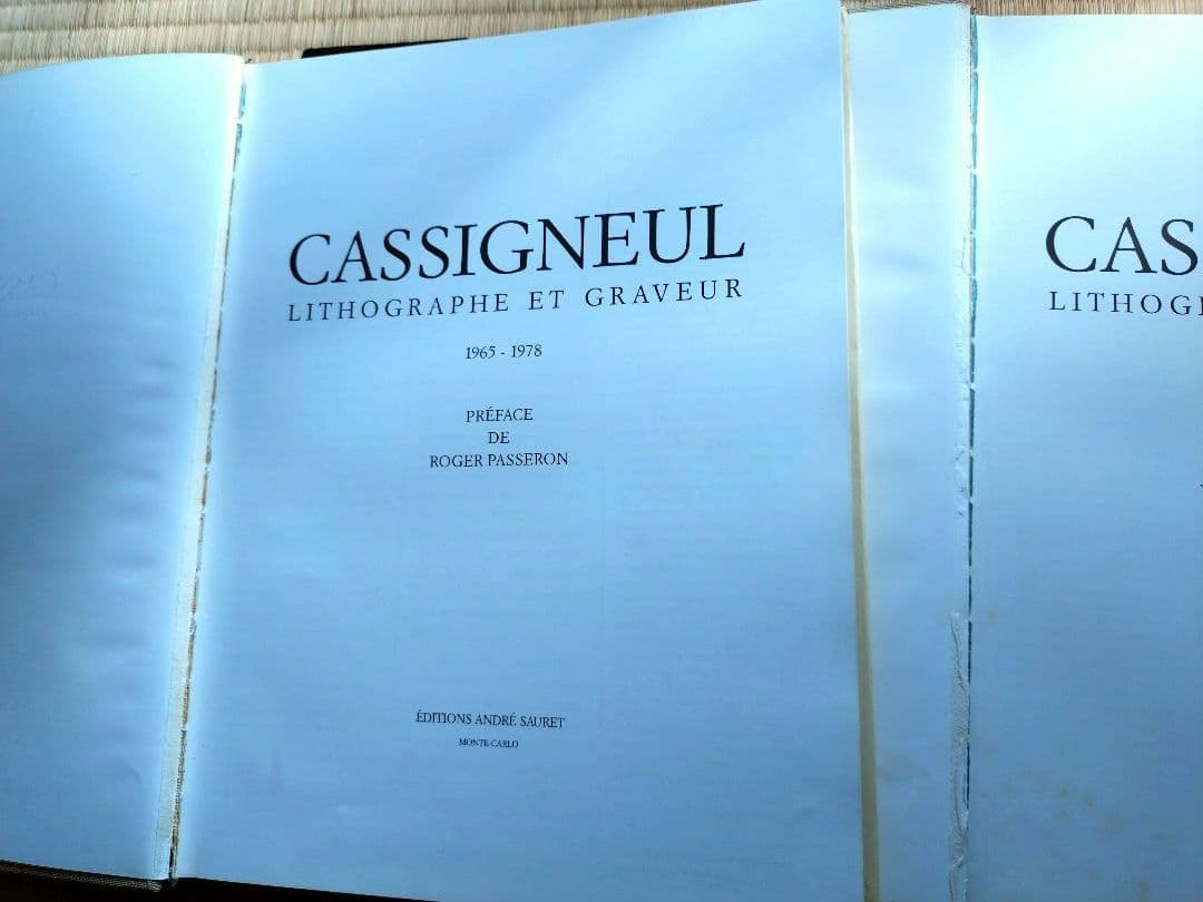 【値下げ】カシニョール 大判画集1・2セット