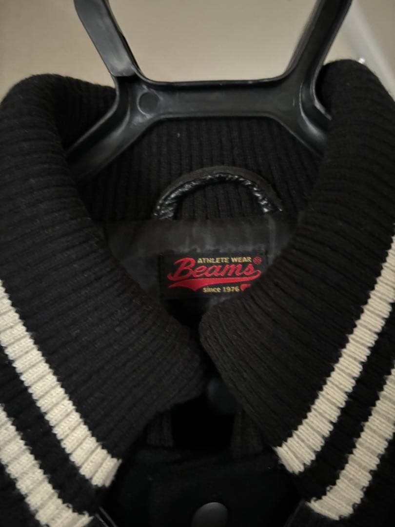 【牛革】BEAMS（ビームス）　レザースタジャン