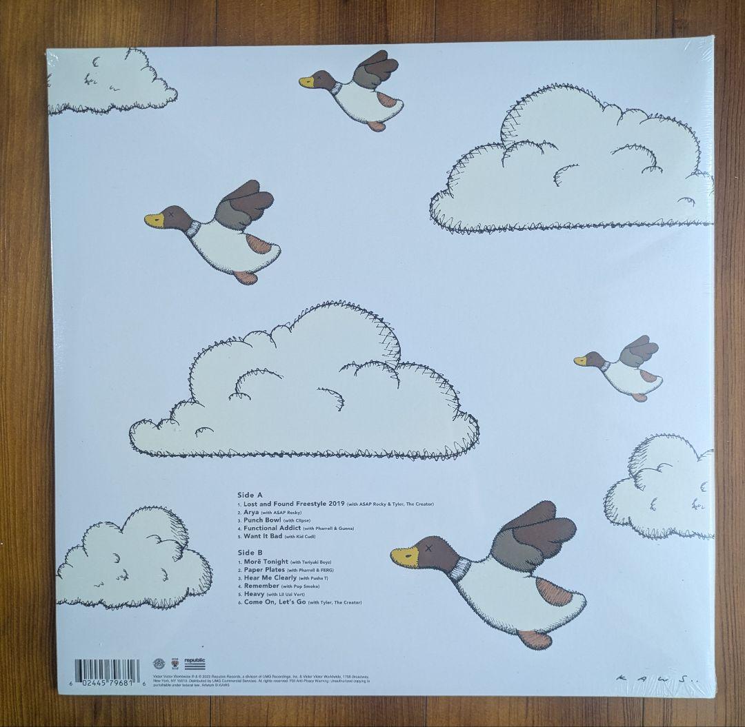 新品未開封　I KNOW NIGO レコード　限定デザイン　　　KAWS