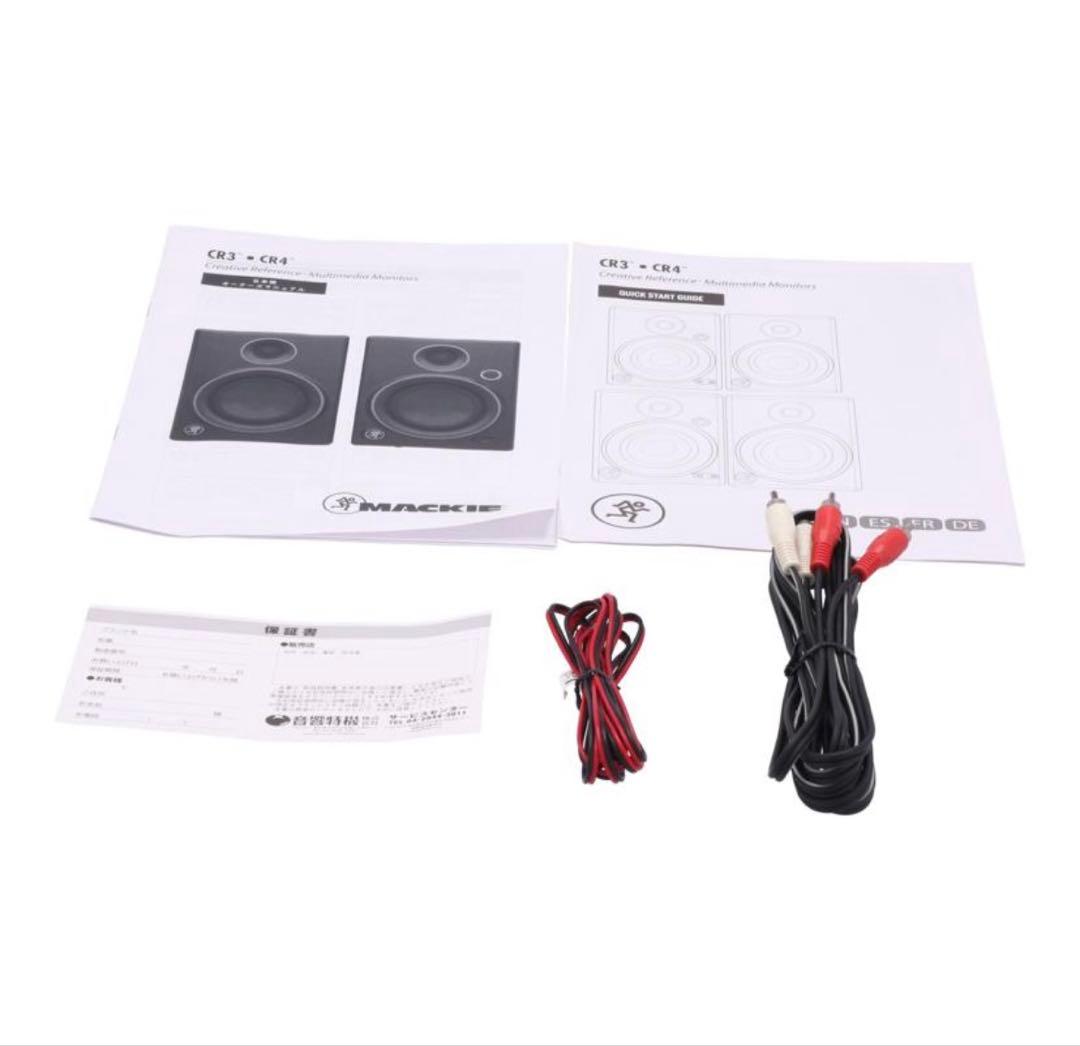 Mackie マッキー　スピーカー　CR3 パワード　モニタースピーカー