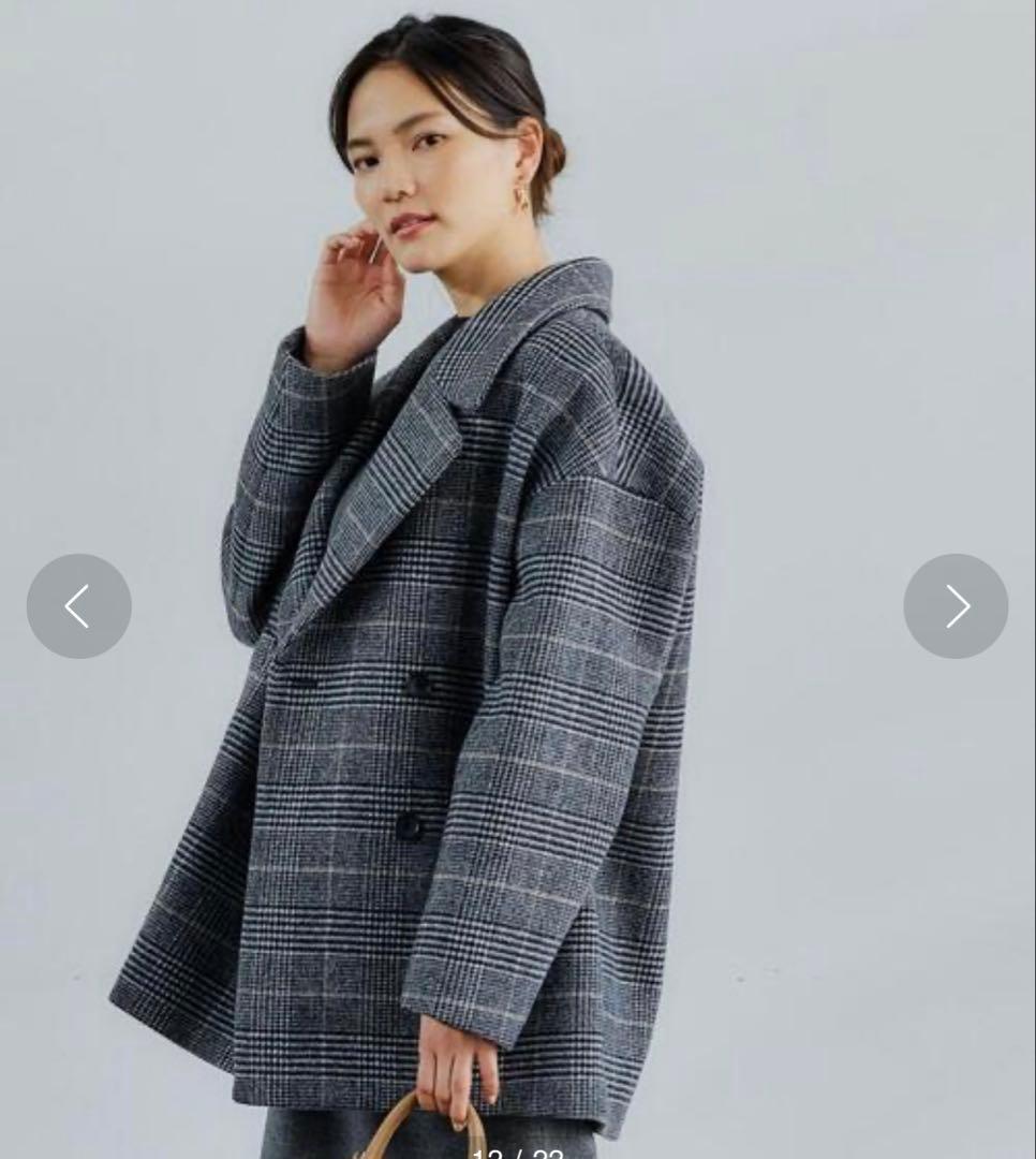 green label relaxing パイルメルトン チェスター コート