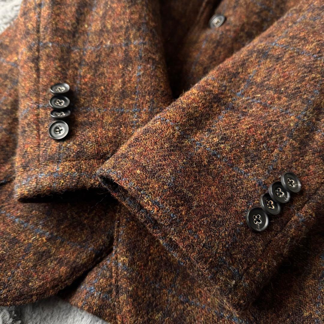 Harris Tweed × g-stage テーラードジャケット 46 2B