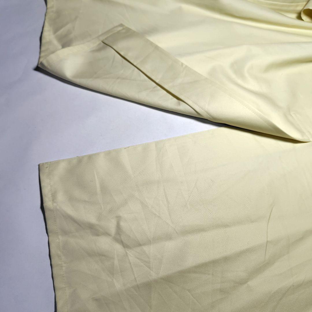 バーバリーダブルブレスト トレンチコート クリームイエロー