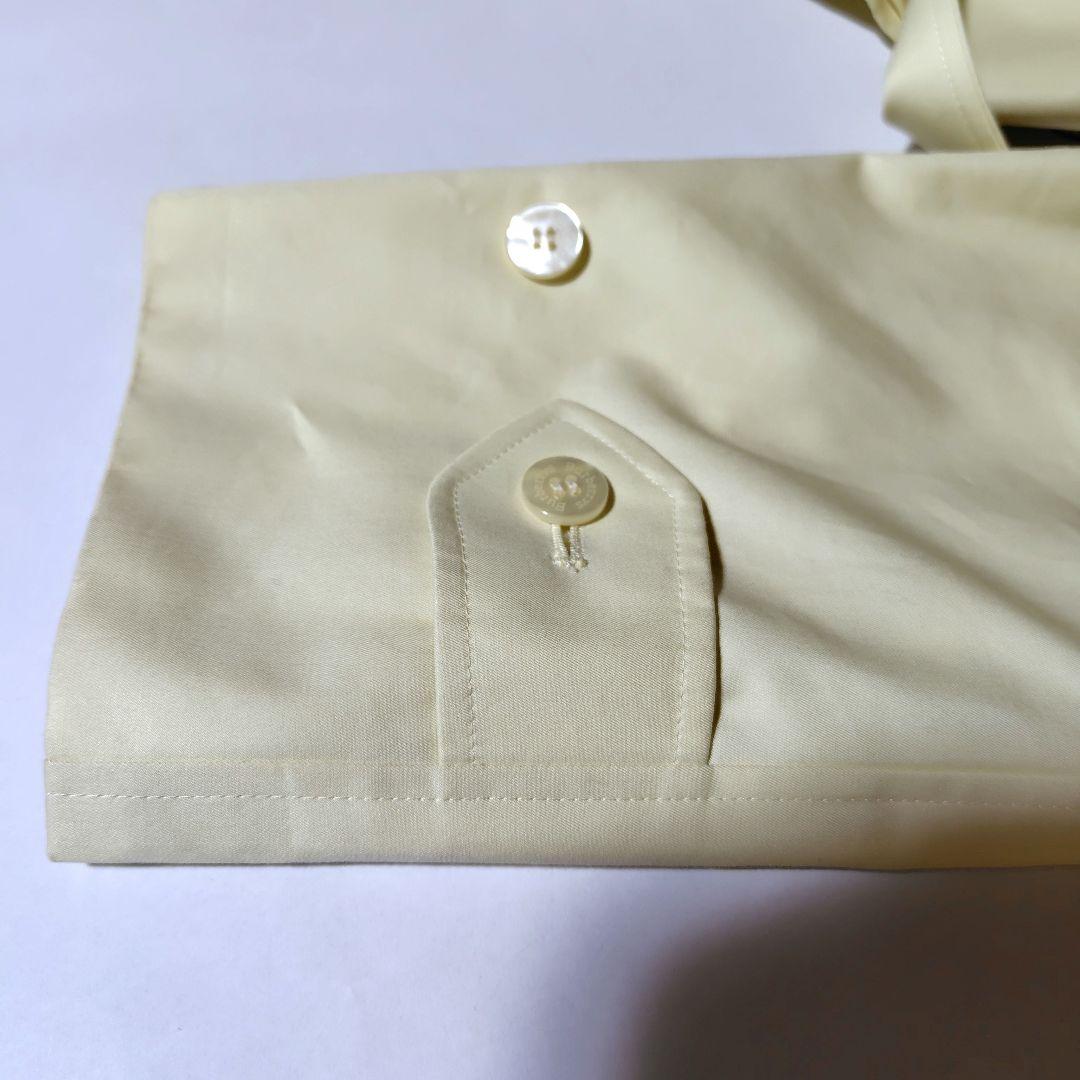 バーバリーダブルブレスト トレンチコート クリームイエロー