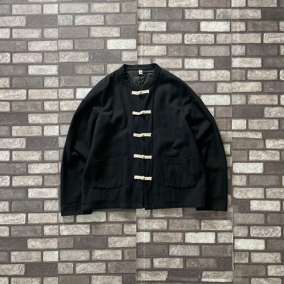 ジャケット・アウター 90's Traditional Black Kung Fu Jacket