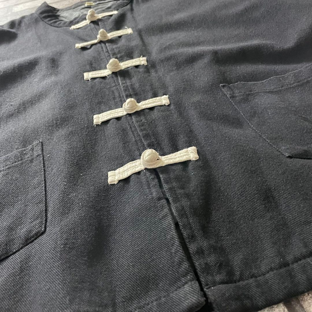 ジャケット・アウター 90's Traditional Black Kung Fu Jacket