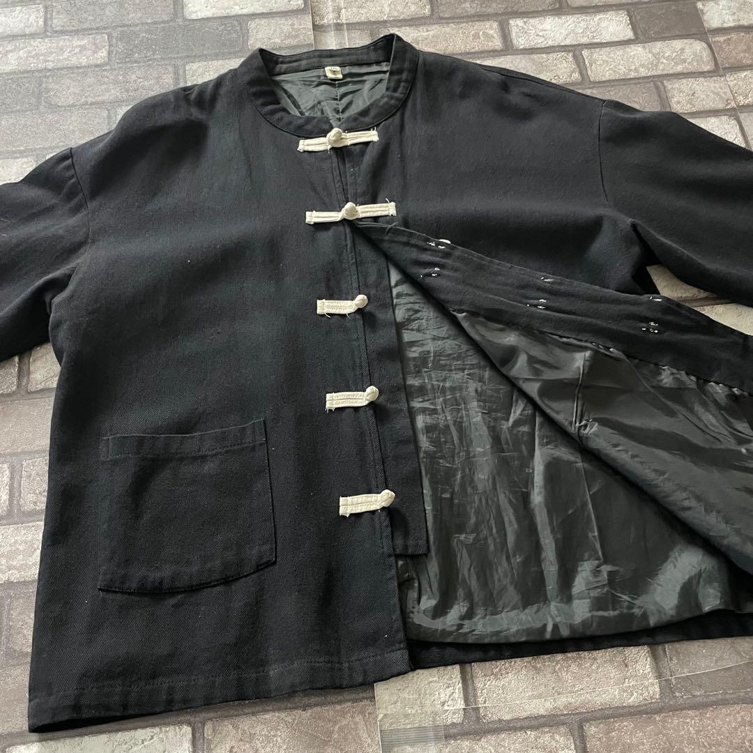 ジャケット・アウター 90's Traditional Black Kung Fu Jacket