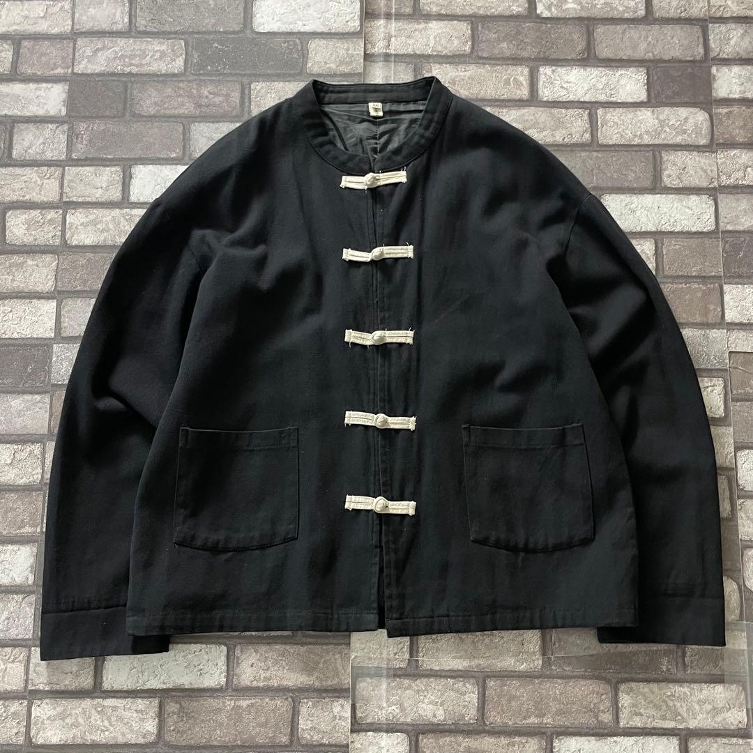 ジャケット・アウター 90's Traditional Black Kung Fu Jacket