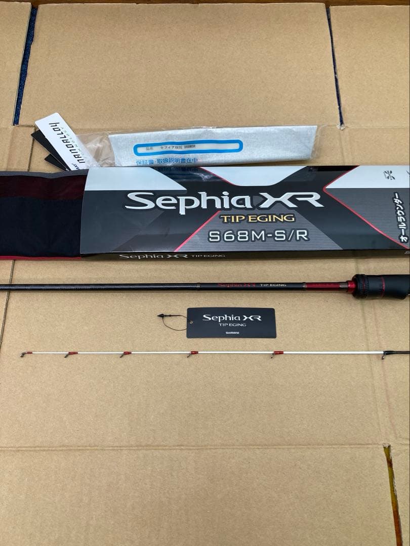シマノ　セフィア XR S68M-S/R ティップエギングロッド　美品