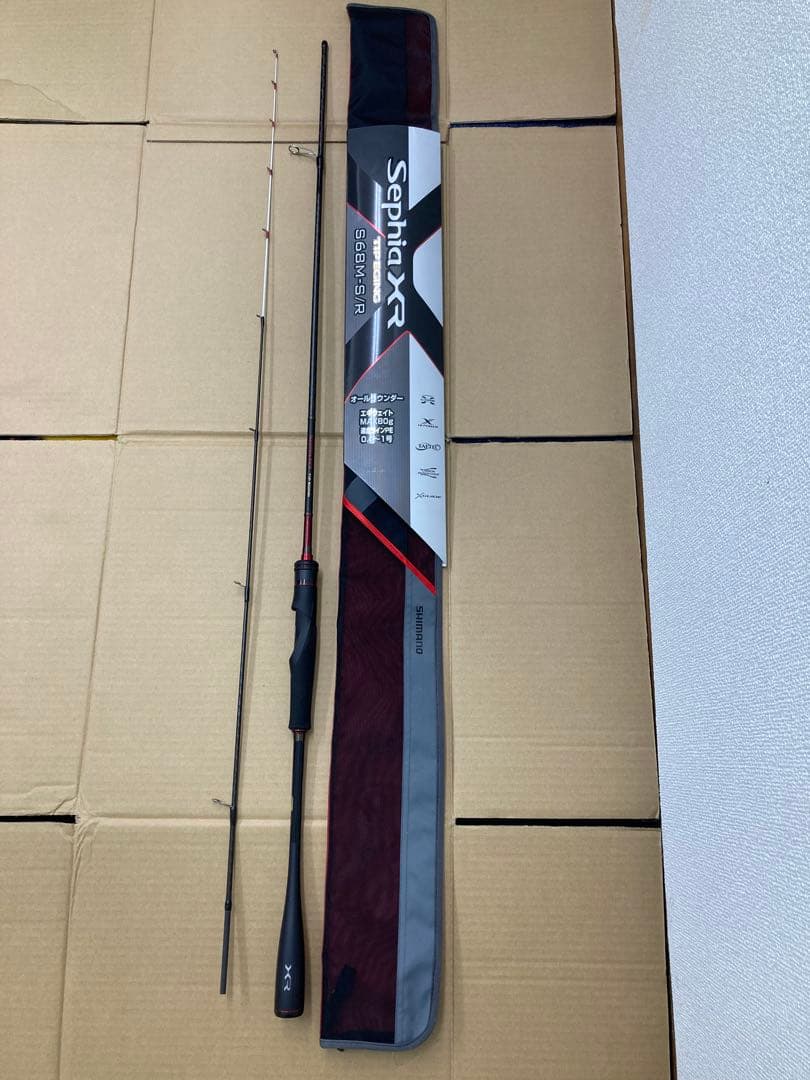 シマノ　セフィア XR S68M-S/R ティップエギングロッド　美品