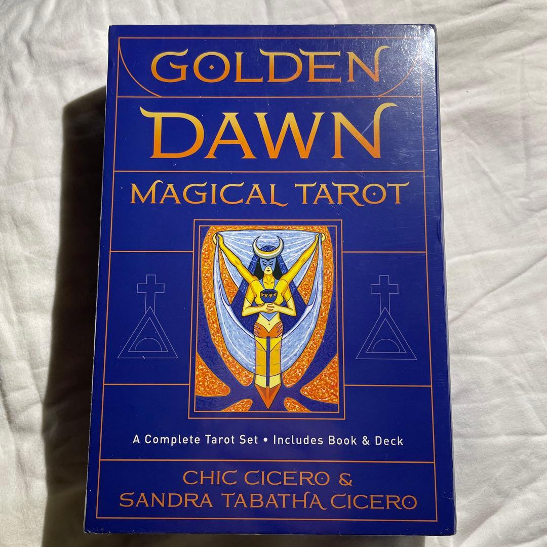 洋書 GOLDEN DAWN MAGICAL TAROT