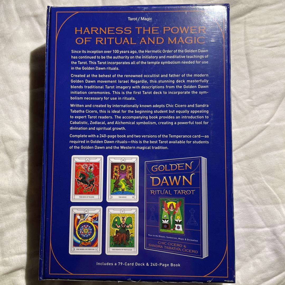 洋書 GOLDEN DAWN MAGICAL TAROT