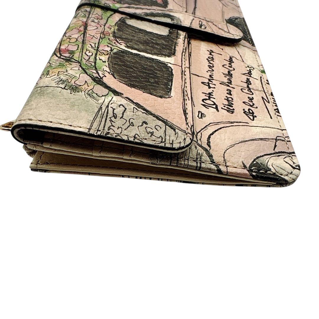 極美品 IANNE 10周年限定 エマ 長財布 エッフェル塔から花束を アタオ