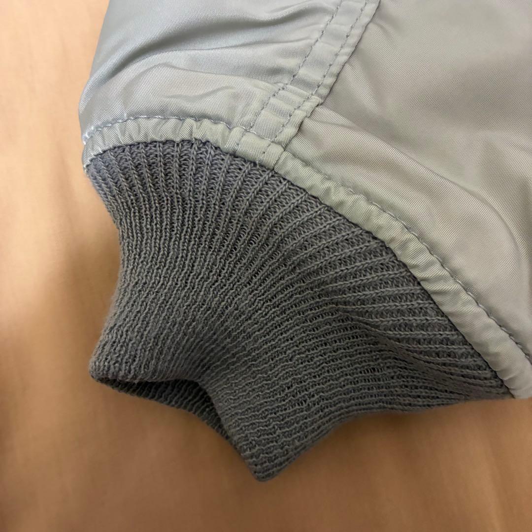 Alpha 80s MA-1 シルバーグレー 三本タグ Lサイズ