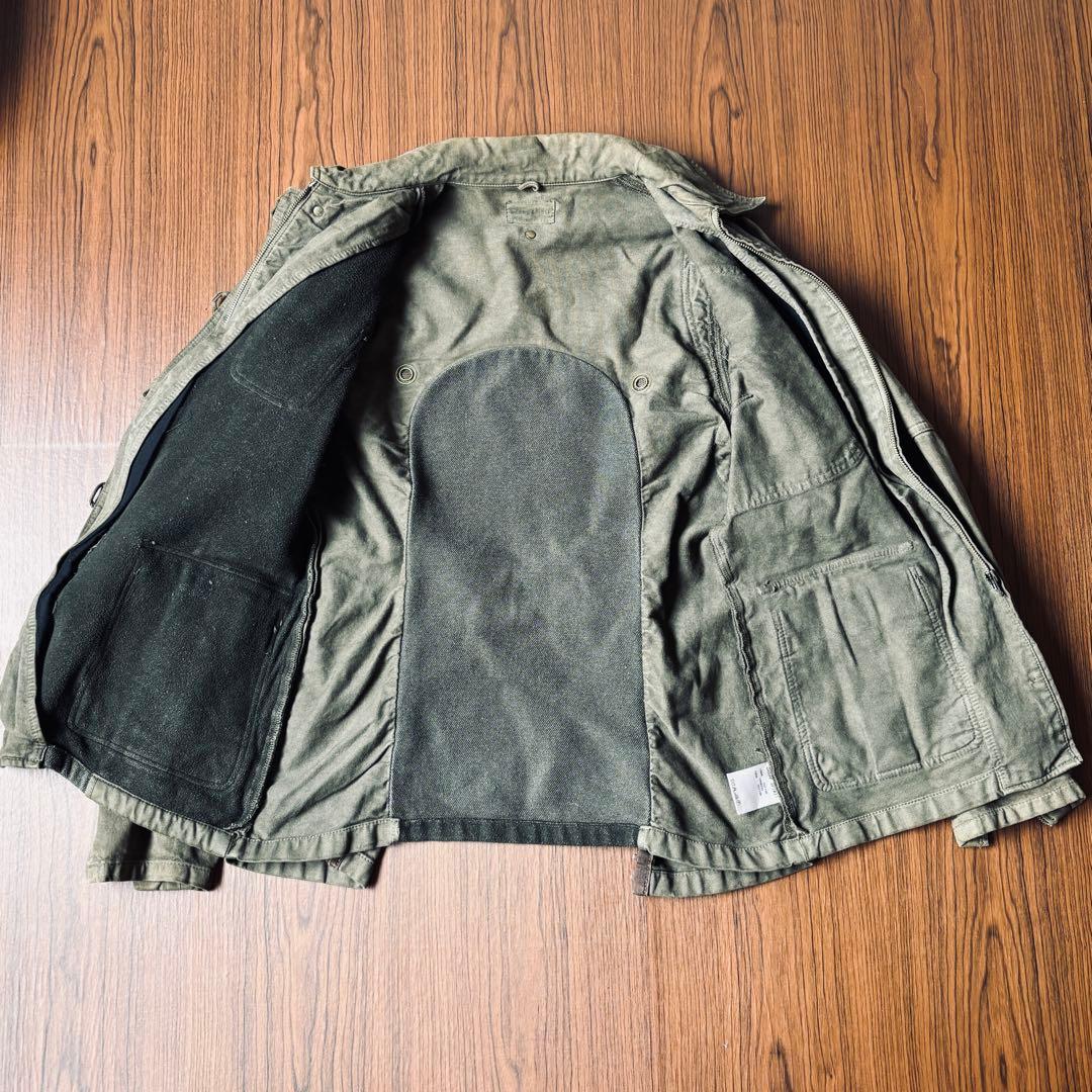 SHARE SPIRIT シェアスピリット ミリタリージャケット レースアップ