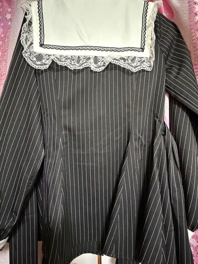 MARS クロス刺繍3段フリルセットアップ