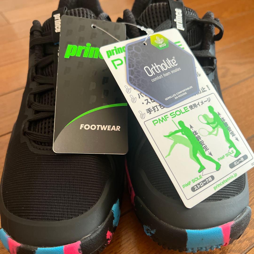 【新品タグ付】Prince Tour Pro ZVテニスシューズ 25.5cm