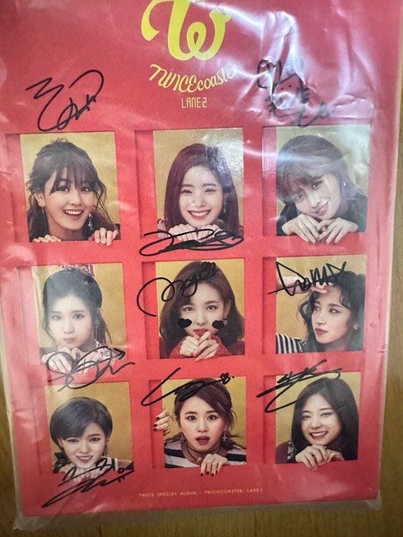TWICE サイン入りアルバム フォトブック付き