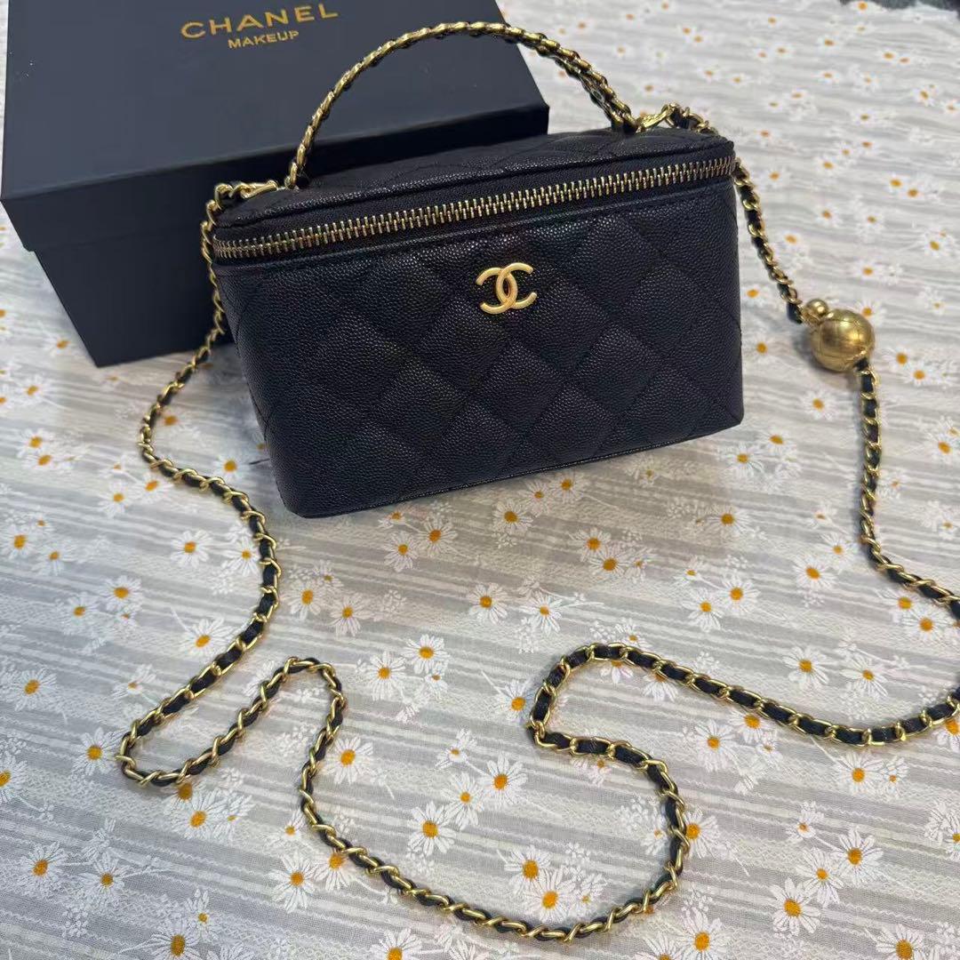 ノベルティ バニティ ショルダーバッグ ブラック VIP限定