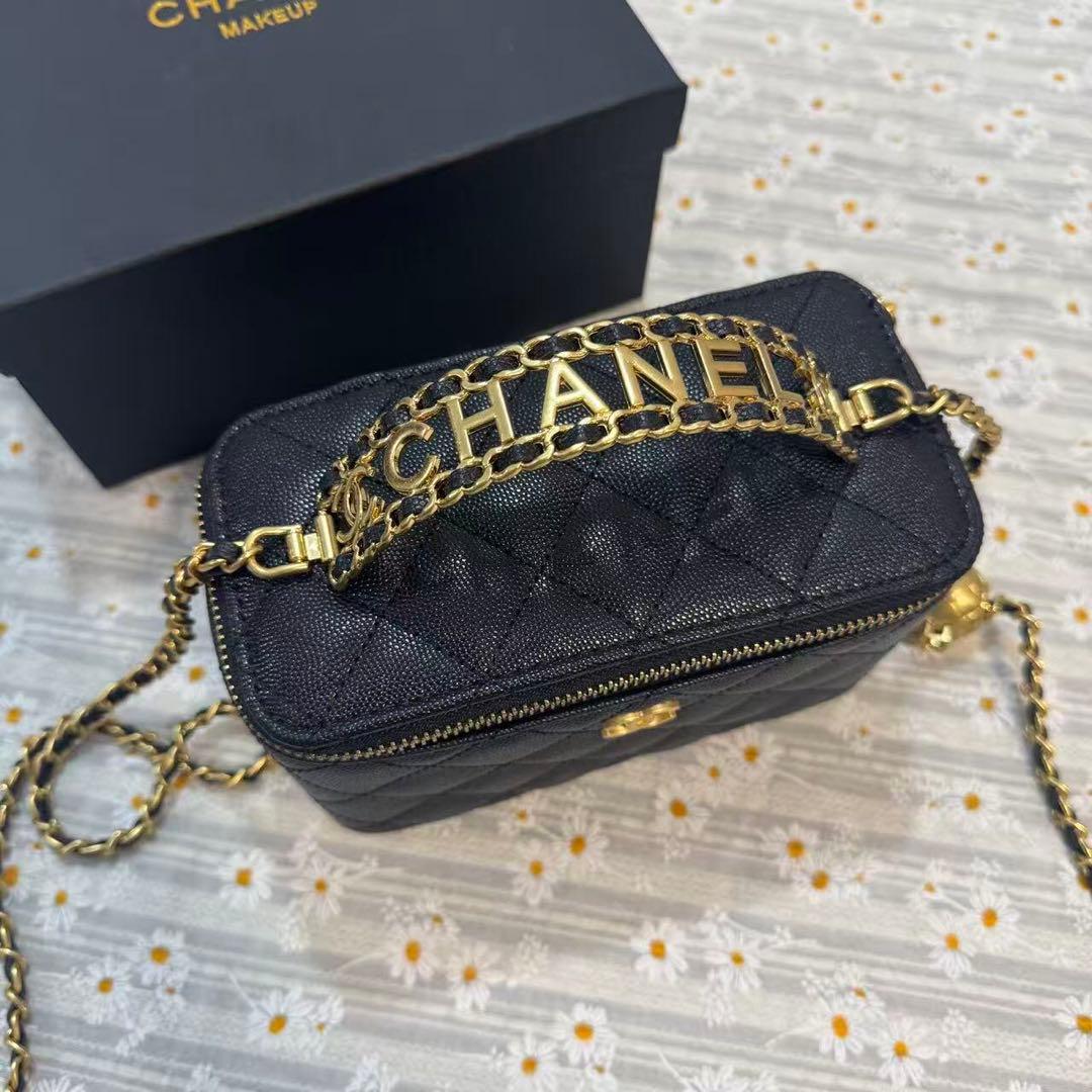 ノベルティ バニティ ショルダーバッグ ブラック VIP限定