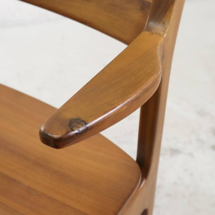 関家具 DCグレン ダイニングチェア ハーフアーム 天然木無垢材 北欧スタイル