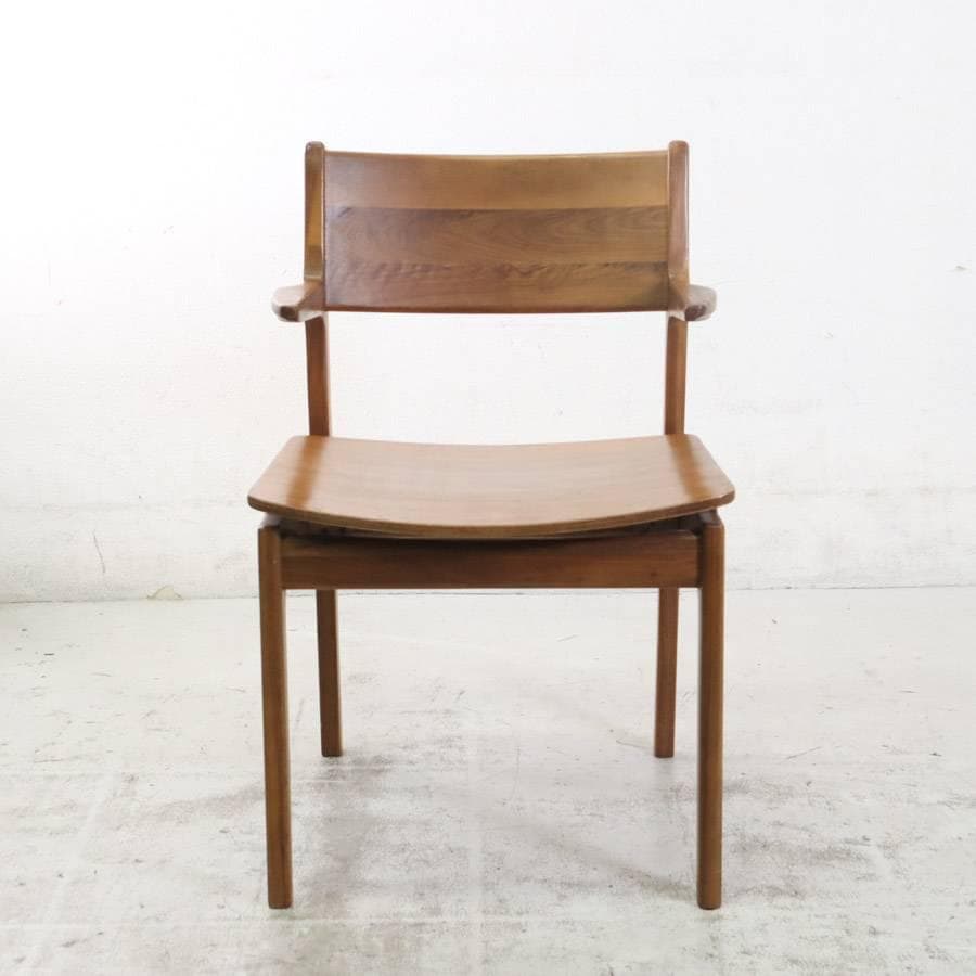 関家具 DCグレン ダイニングチェア ハーフアーム 天然木無垢材 北欧スタイル