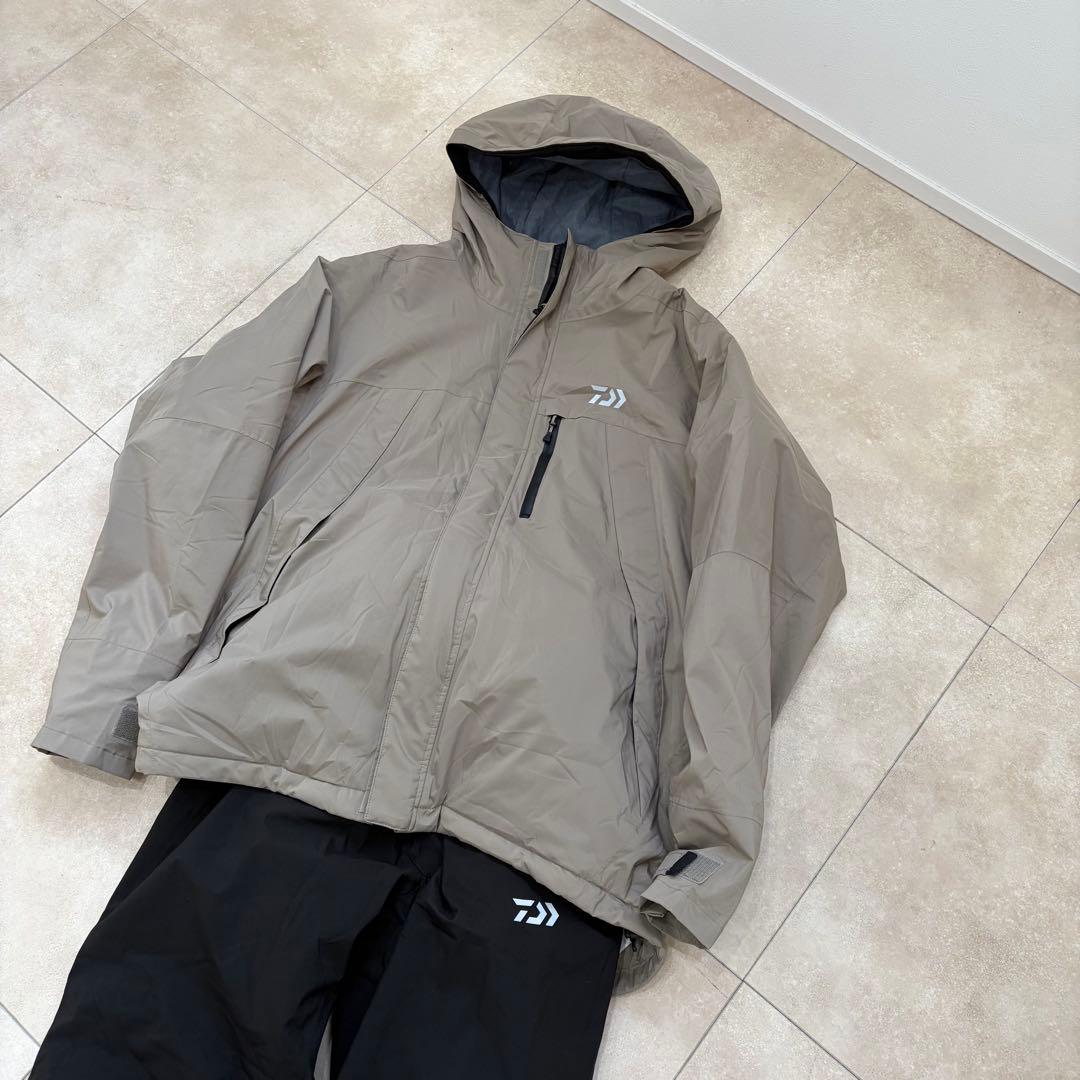 ダイワ レインマックス ウィンタースーツ L DW-3523 透湿防水加工2層