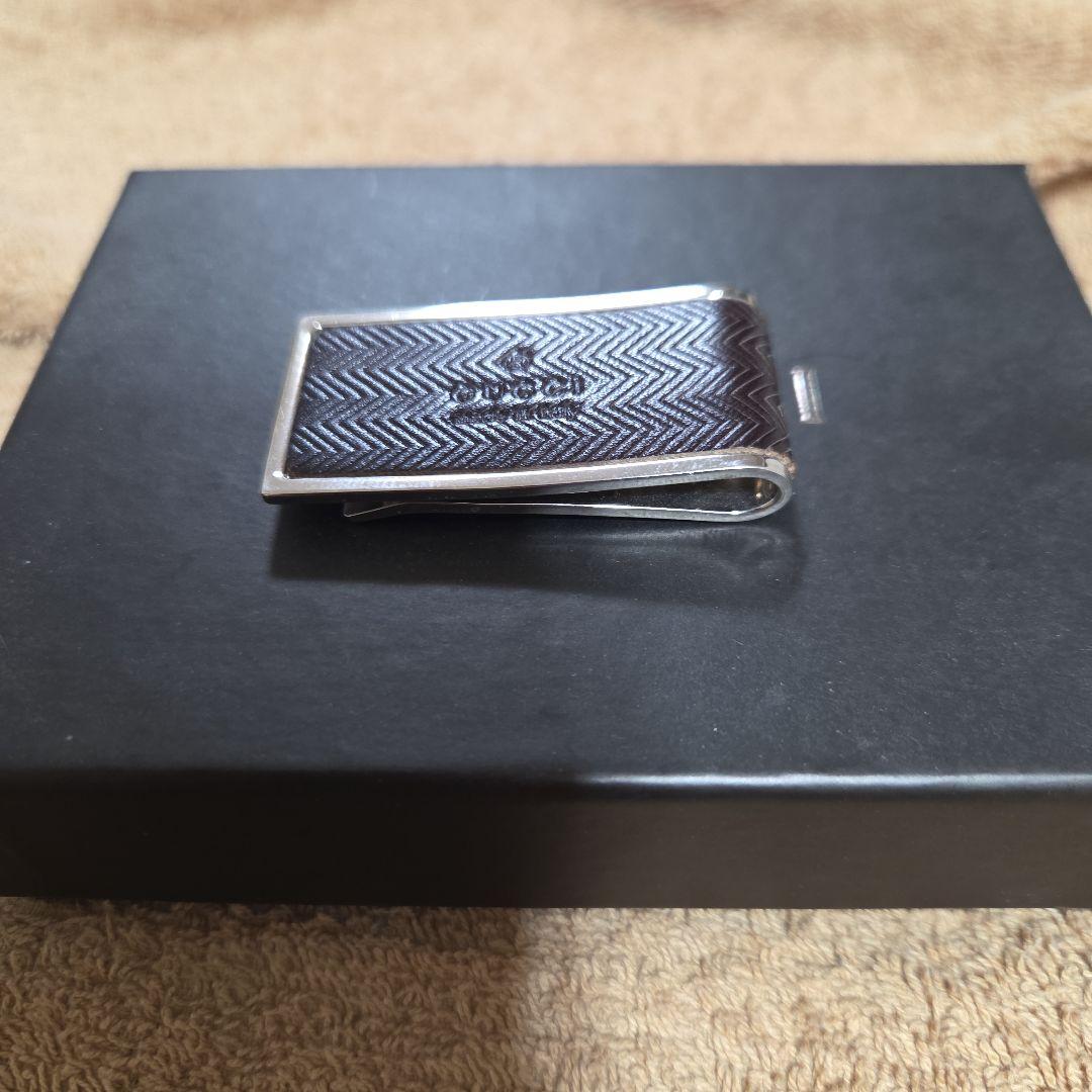 GUCCI グッチ マネークリップ 財布 レザー