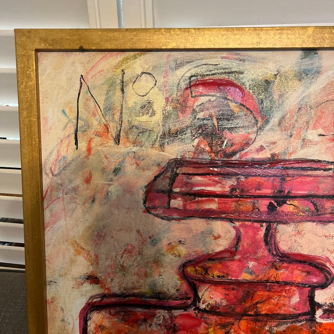 Francfranc シャネルN°5 パフューム 額装 油絵