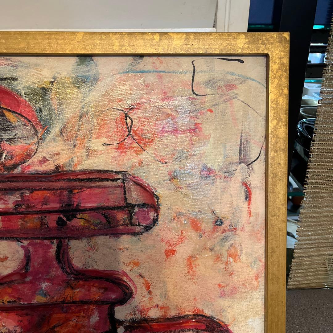 Francfranc シャネルN°5 パフューム 額装 油絵