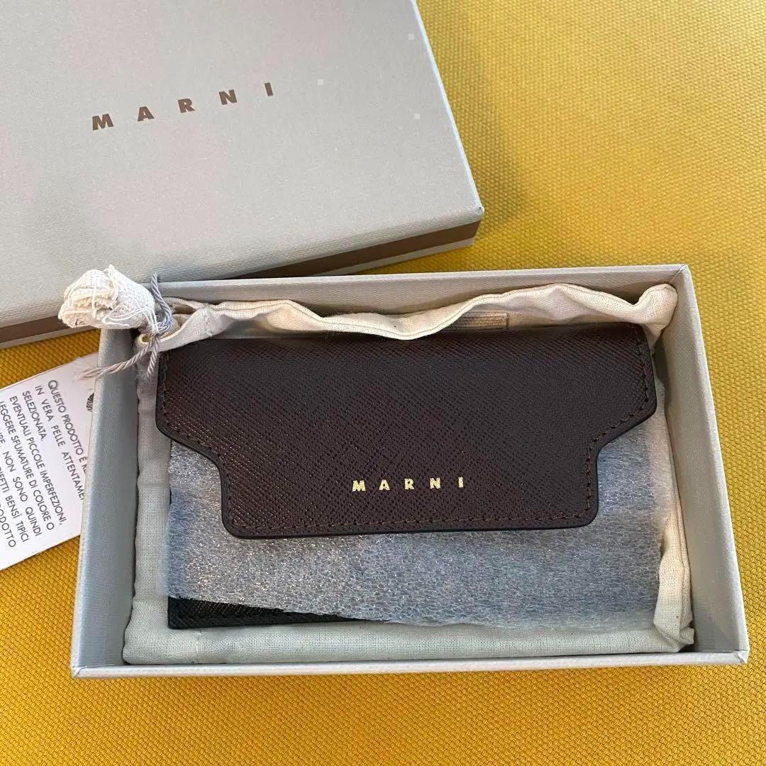 新品未使用　MARNI キーケース　折り財布　ミニ財布　カードケース