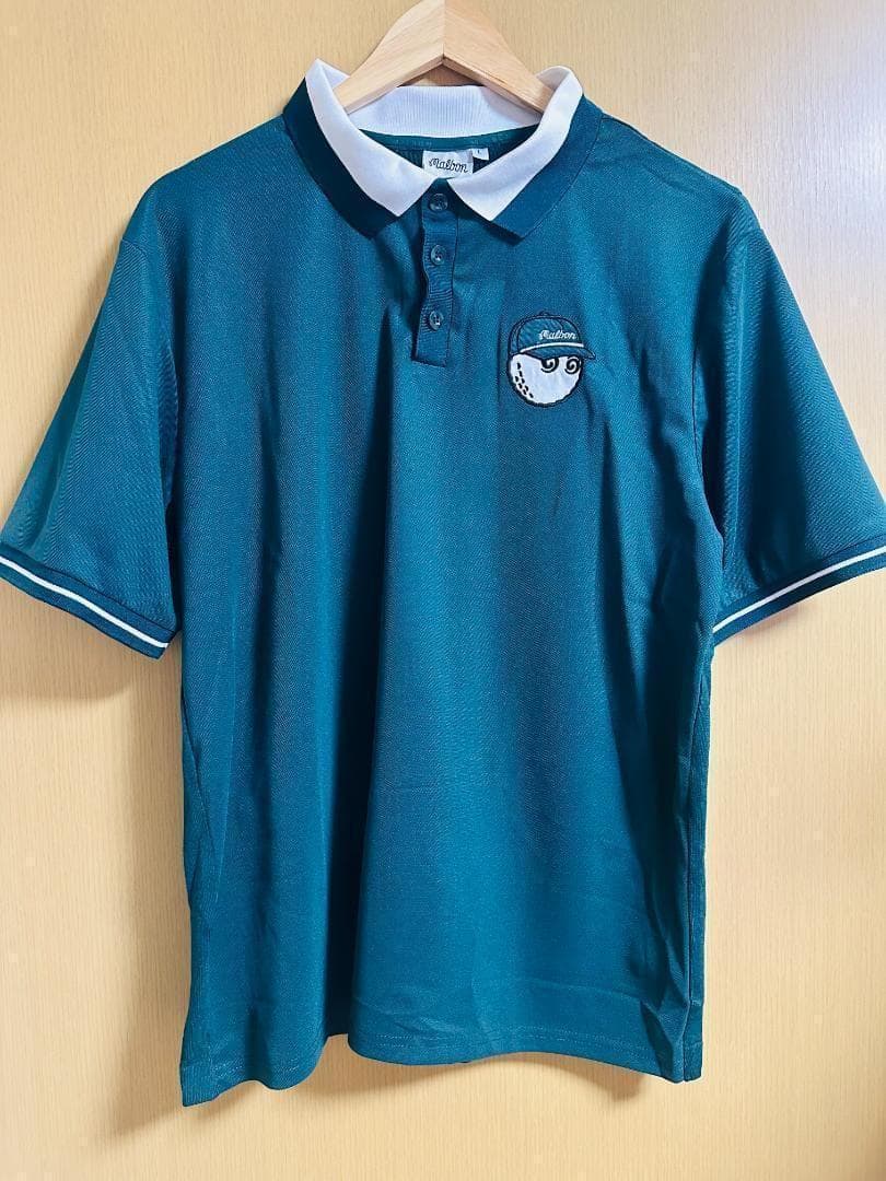 即日発送 マルボンゴルフ ポロシャツ malbon golf メンズ シャツ L