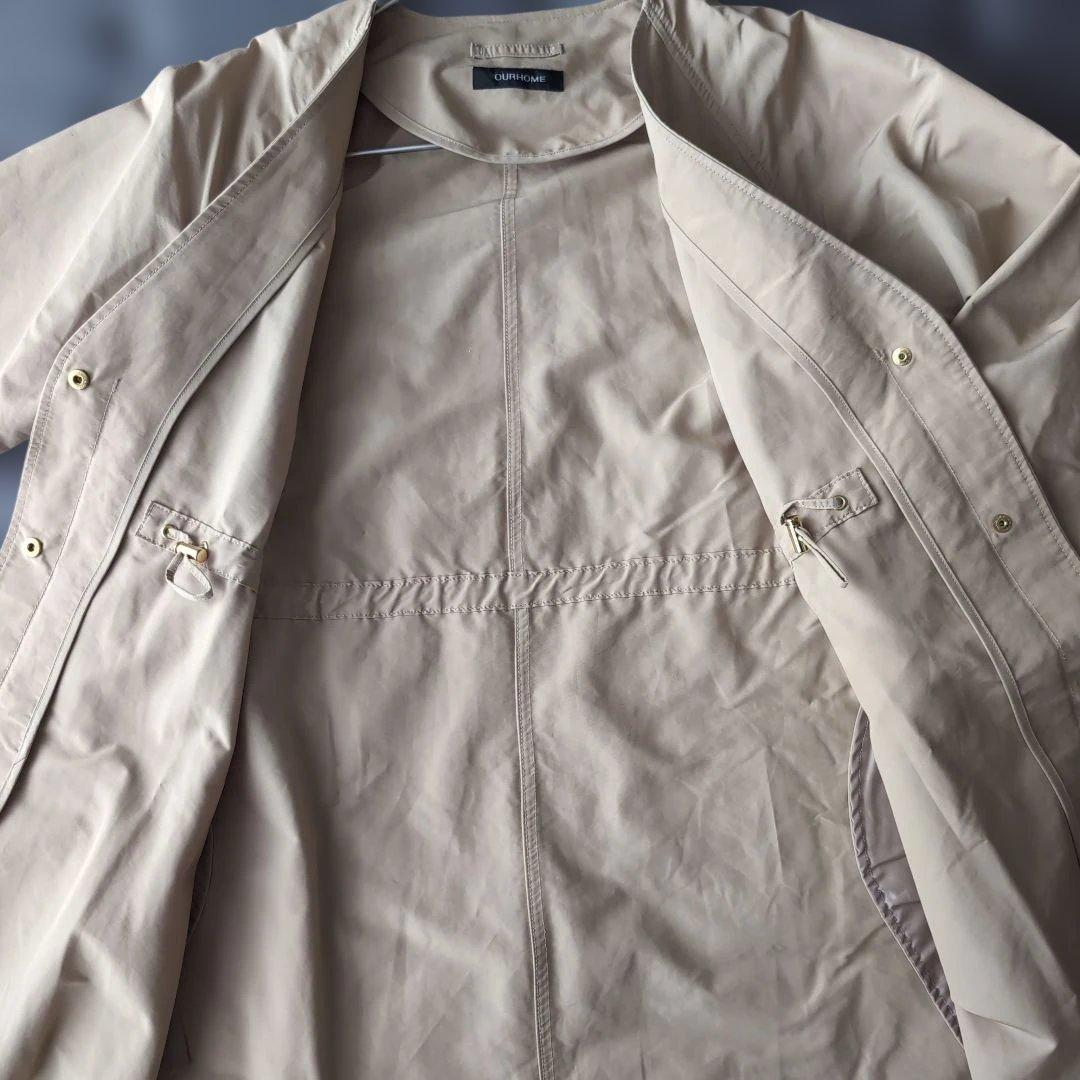 OUR ノーカラーコート