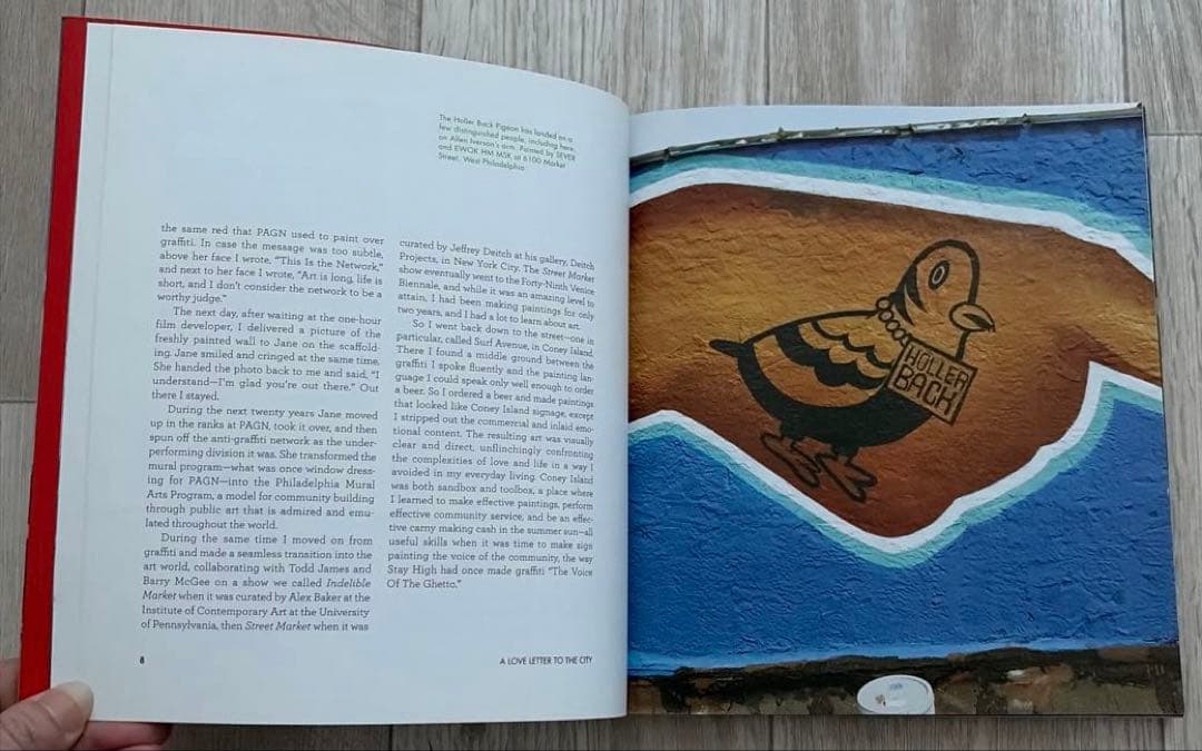 直筆サイン入り 希少 A Love Letter -Stephen Powers