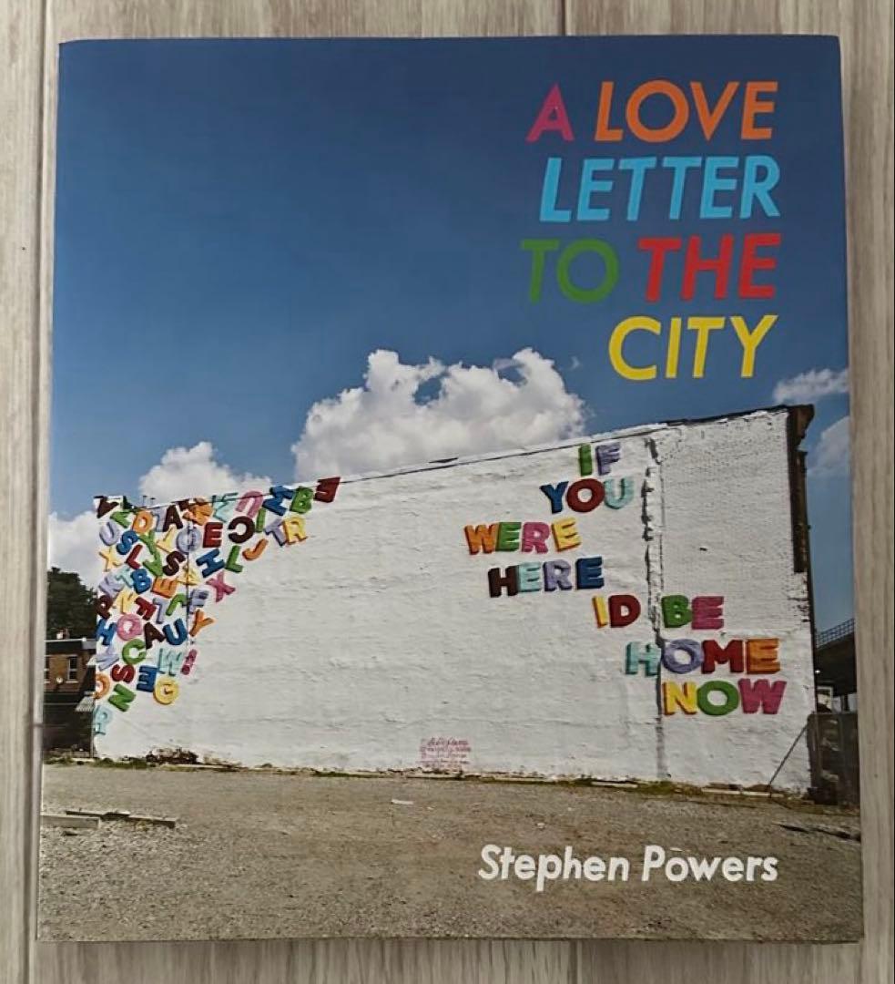 直筆サイン入り 希少 A Love Letter -Stephen Powers